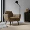 Gold & Black Animal Print Chenille Woven Pattern Upholstery Fabric by The Yard - SKU: Tiger Gold